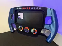 Cache déco style volant de course pour Realme GT8 — photo 3