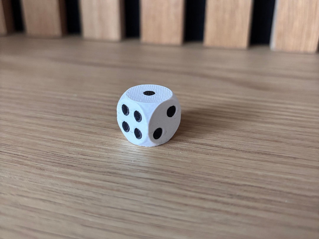 Miniatura 1 do modelo 3D Classic Dice