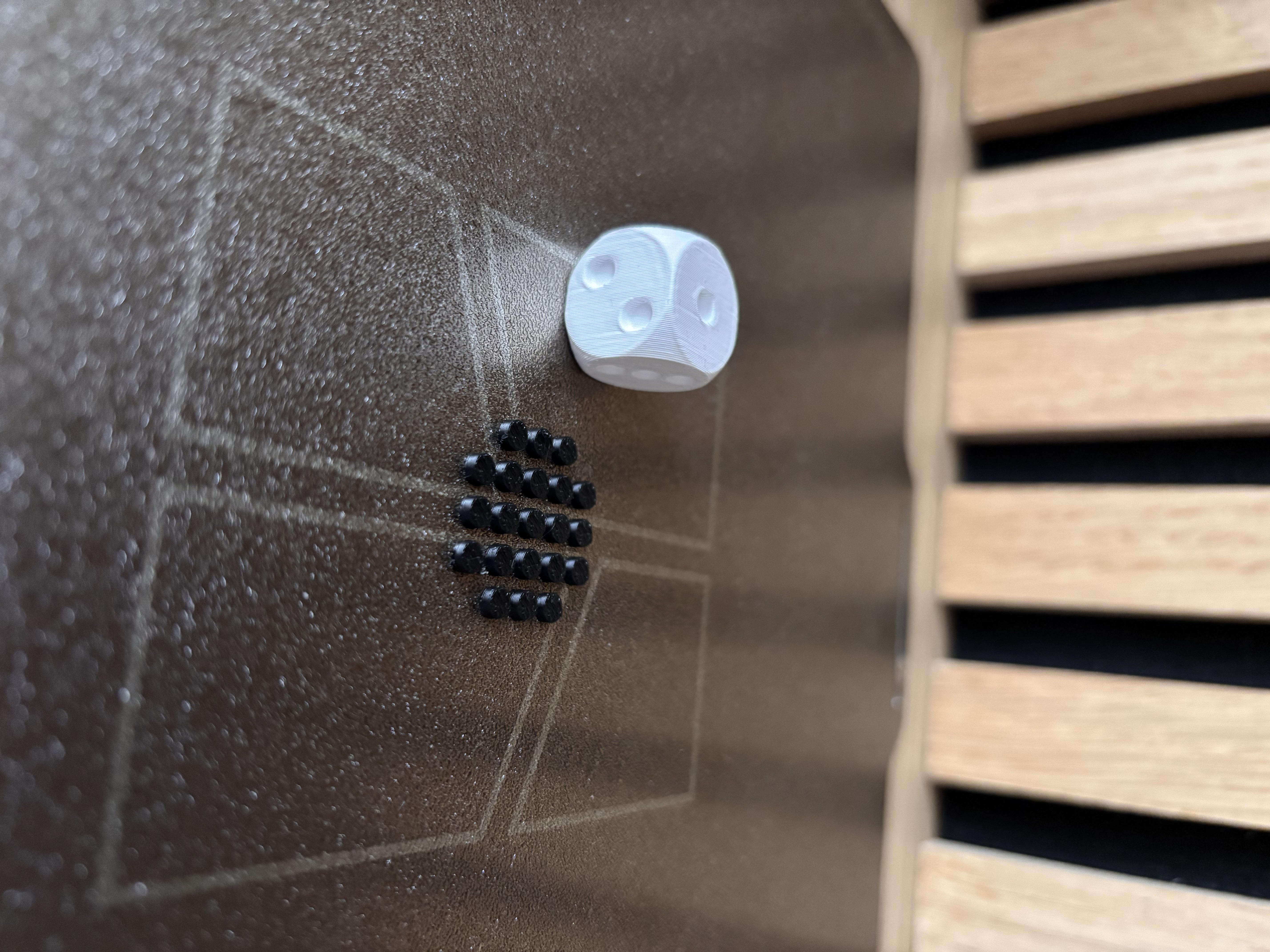 Miniatura 2 do modelo 3D Classic Dice