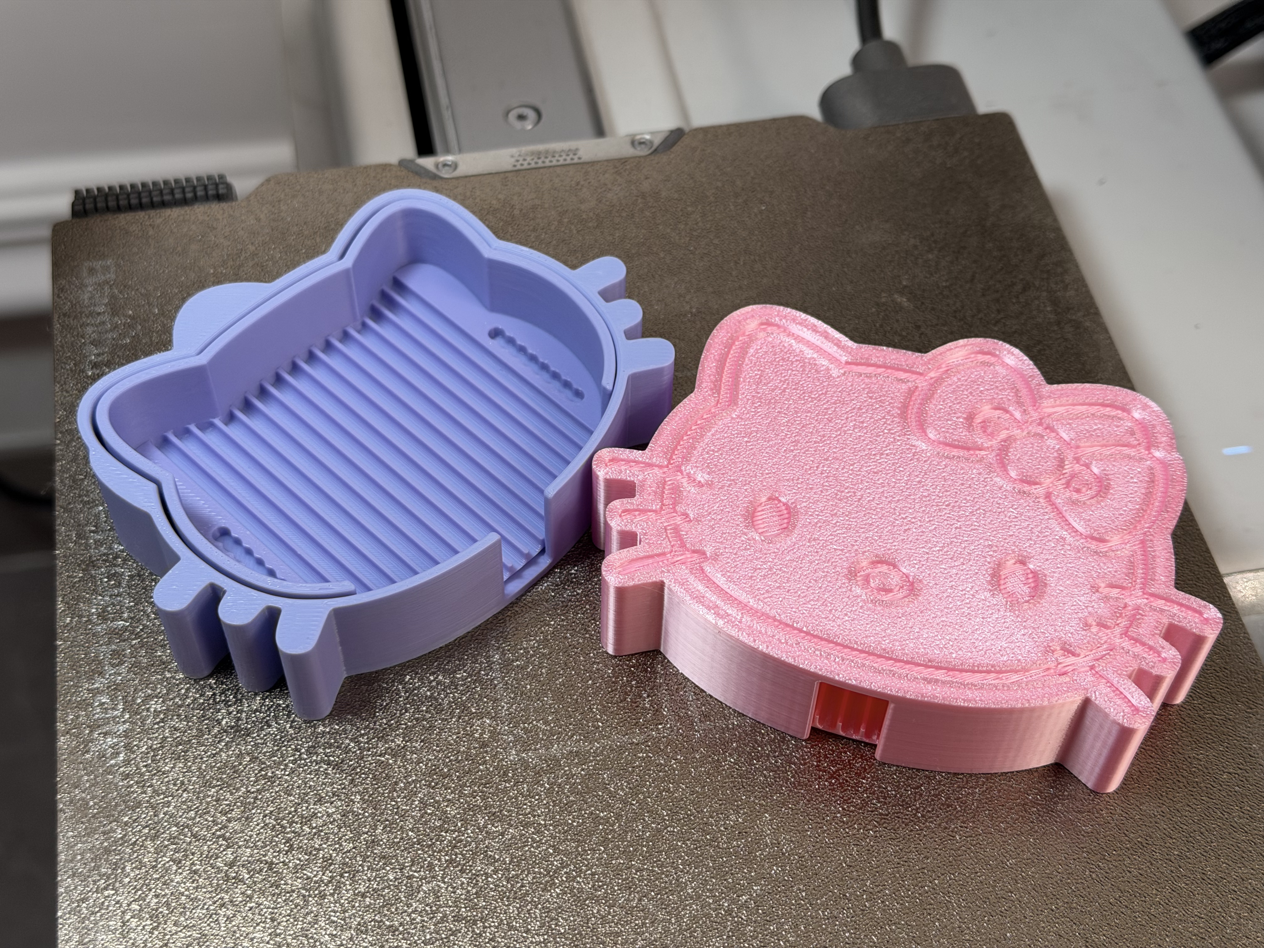 Miniatura 3 do modelo 3D 拼豆铲/盒—Kitty