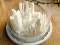 Micro-ville miniature sous cloche — photo 2