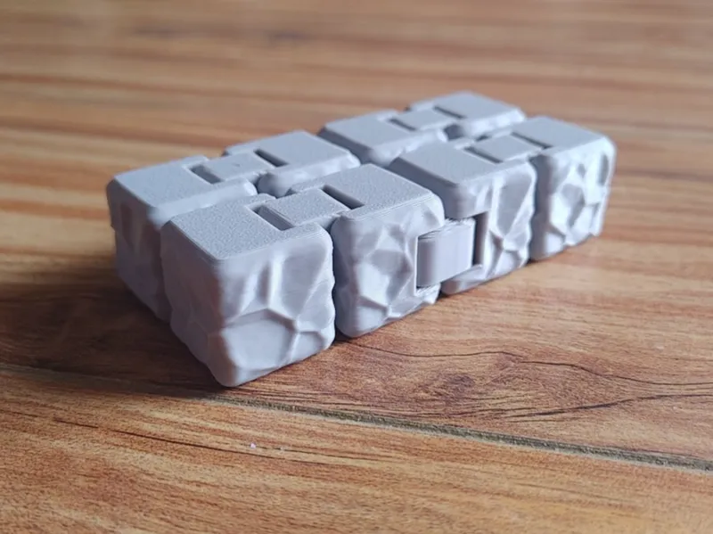 Infinity cube Fidget - Rock Texture 