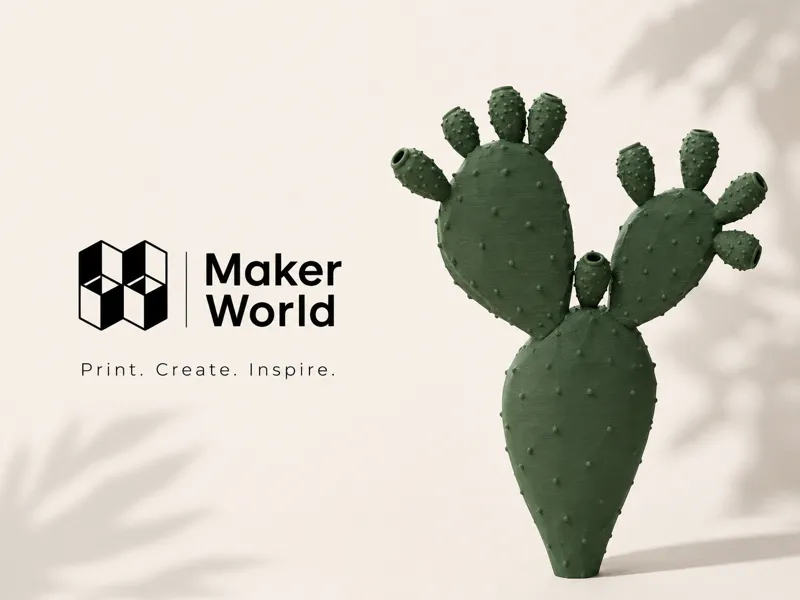 Fico d'India 3D Stampabile – Decorazione per Casa