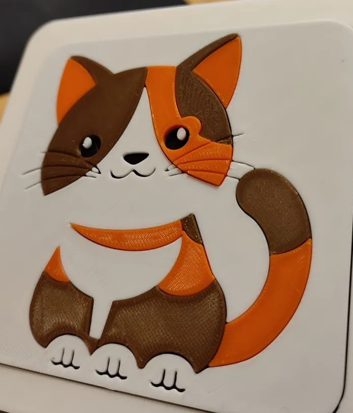 Children puzzle game - Meow Project