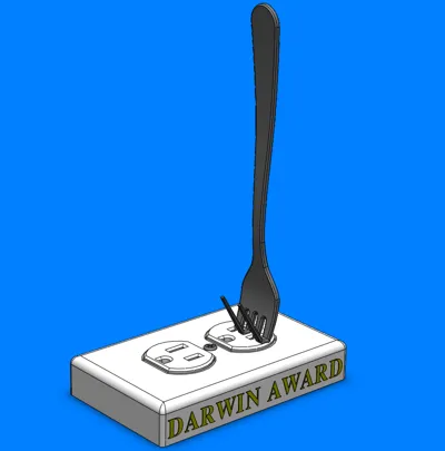 Darwin Award Trophy