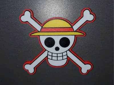 Straw Hat Pirate Jolly Roger Magnet