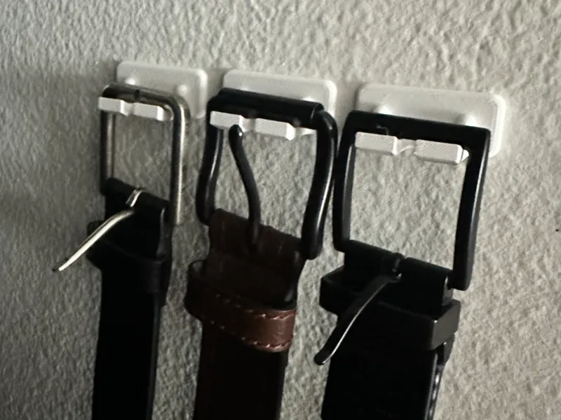 Wall Mounted Belt Holder