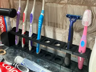 Modular Toothbrush Holder
