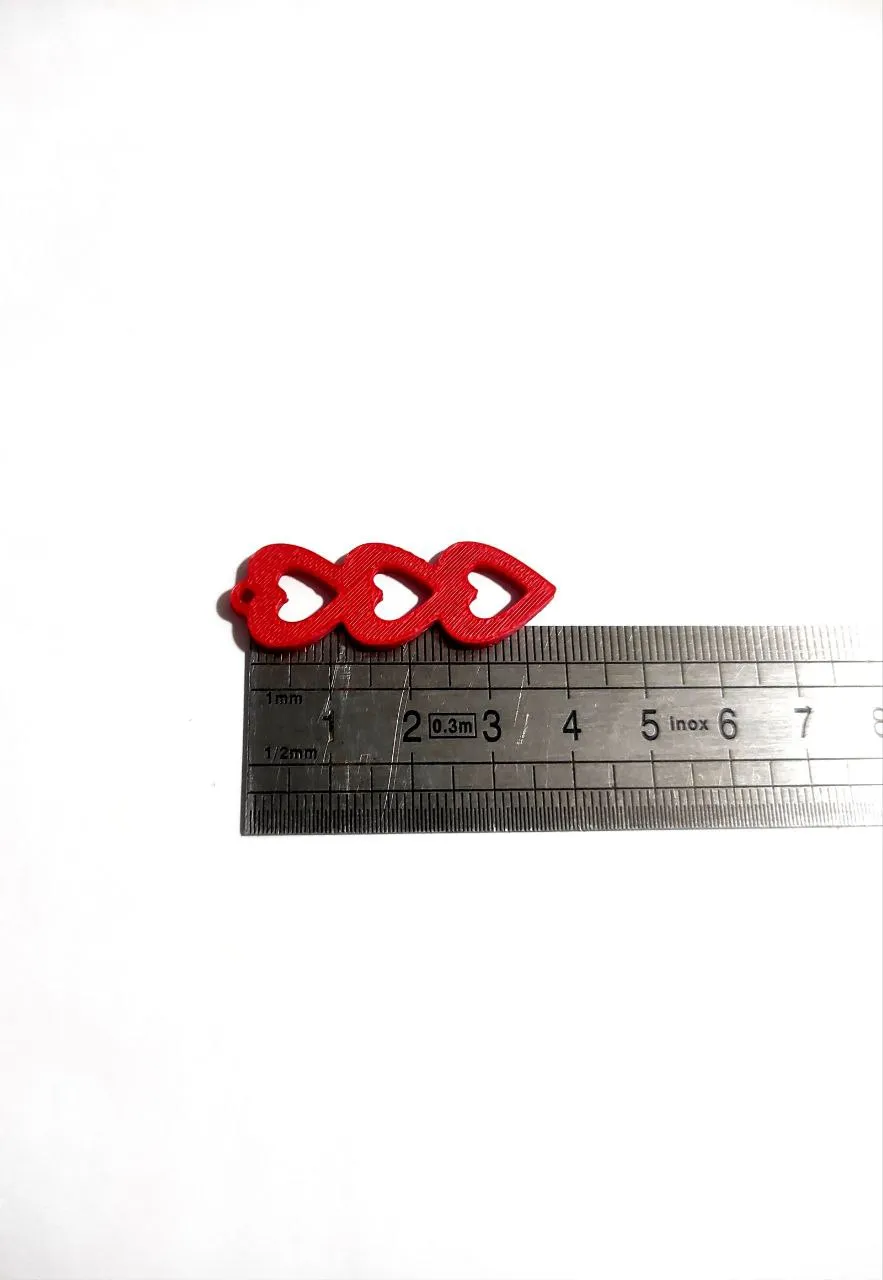 Triple Love Earrings - Valentine's Day view 2
