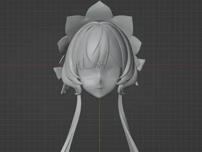 Genshin Impact Sandrone scaleable Head Sculpture
