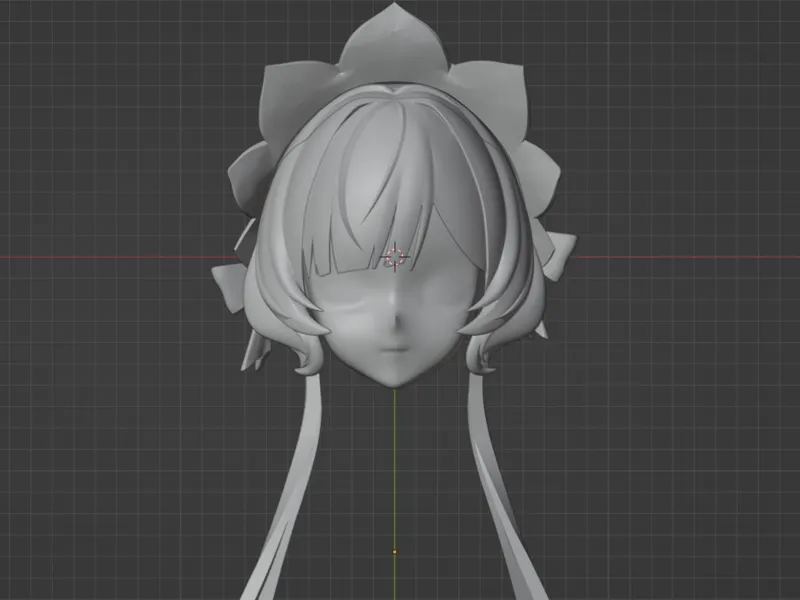 Genshin Impact Sandrone scaleable Head Sculpture