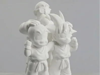 Master Roshi`s Turtle School - Goku & Krillin