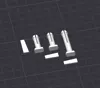 Optimized rivet for replacing M6 screws