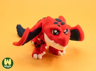 Baby Dragon Articulated Flexi Fidget Toy