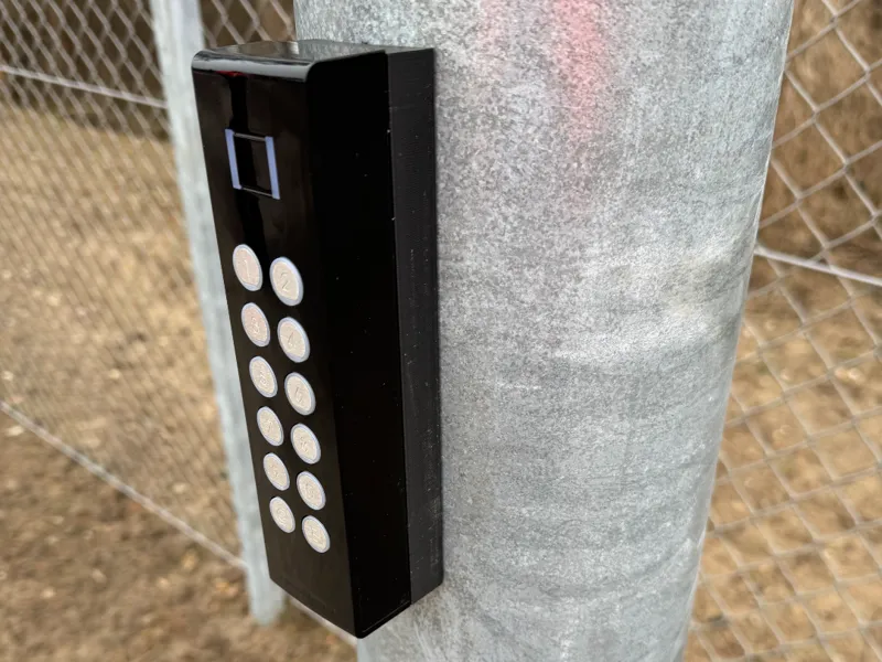 Nedap Invexs 190 Card Reader Back Plate for mast