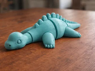 articulated dinosaur fidget toy
