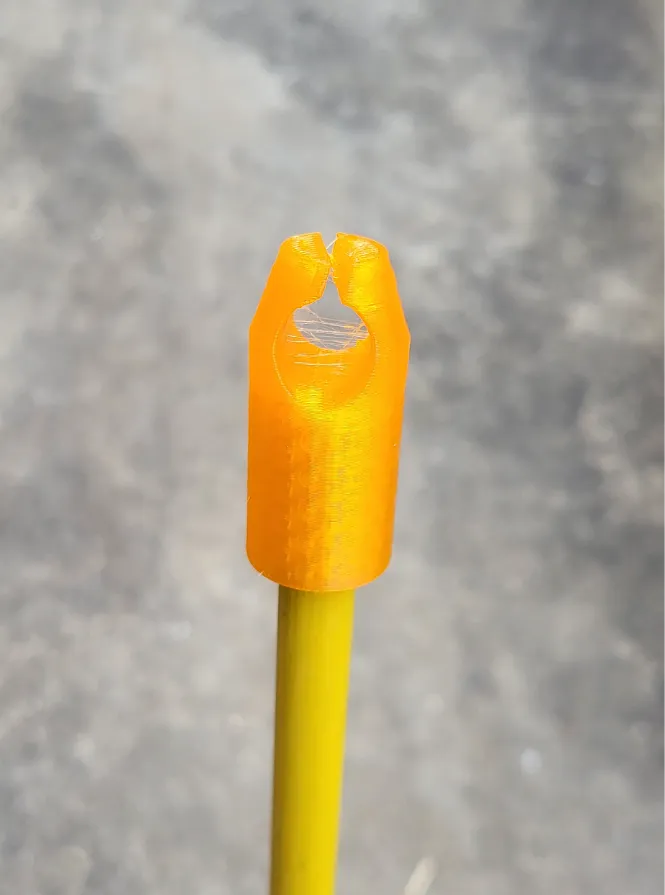 Fence post end cap
