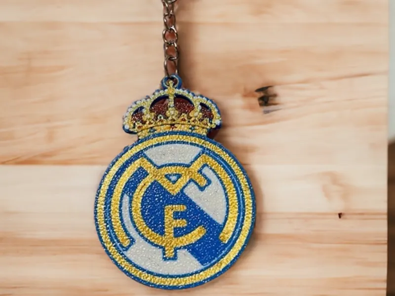 Real Madrid Stemma Logo Portachiavi Keychain 