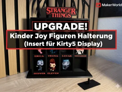 Stranger Things Funko Pop Display Stand