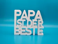 Présentoir Fête des Pères « Papa est le meilleur » — photo 1