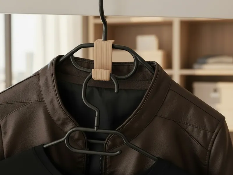 Clever hook for clothes hangers