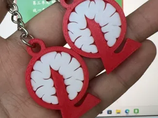脑叶公司图标（小尺寸带钥匙链版本）