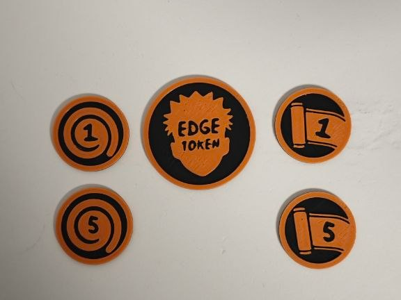 Fichas Tokens Naruto Mythos