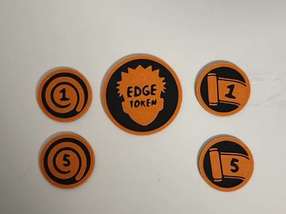 Fichas Tokens Naruto Mythos