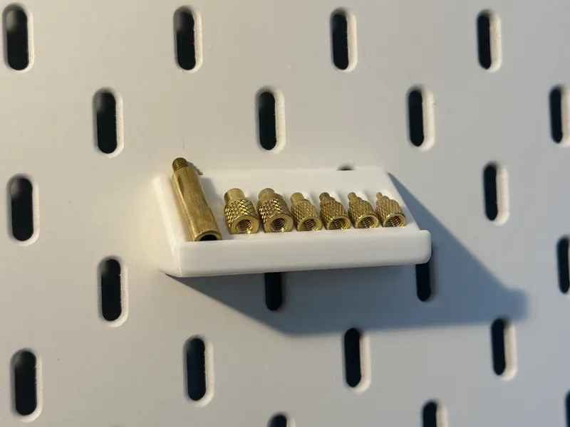 Skadis Heat Set Insert Tips Mount