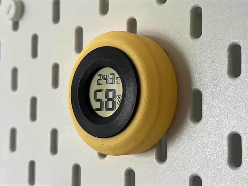 Hygrometer Holder for IKEA Skadis