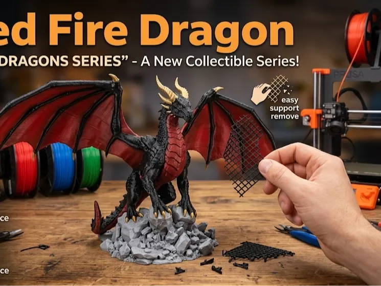 Red Fire Dragon – From the "Fire Dragons Series"