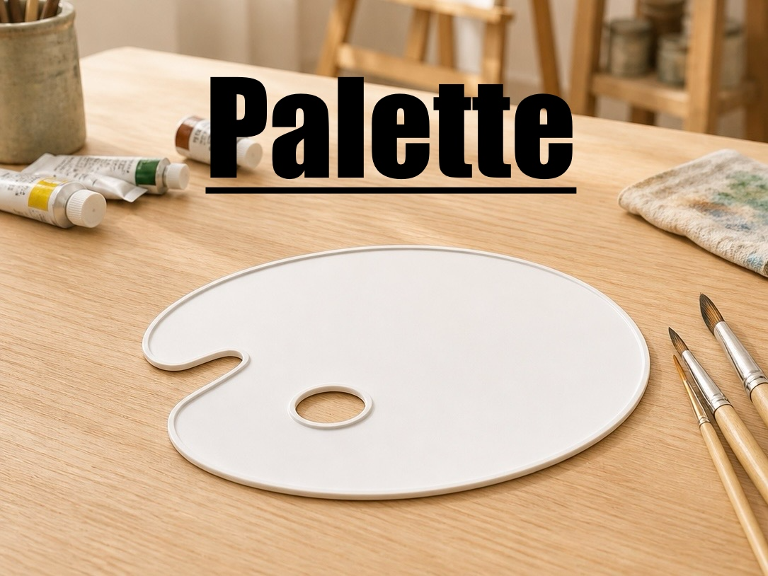 Paint Palette–Watercolor Acrylic Oil Painting