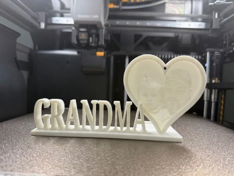 grandma light up lithophane