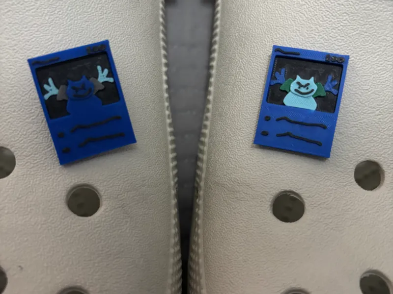 Blastoise Pokémon Card Shoe Charm (Normal & Shiny)