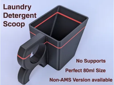 Laundry Detergent Scoop / Cup 80ml