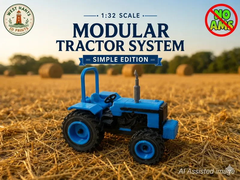 Modular Tractor System – Simple Edition 1:32 scale