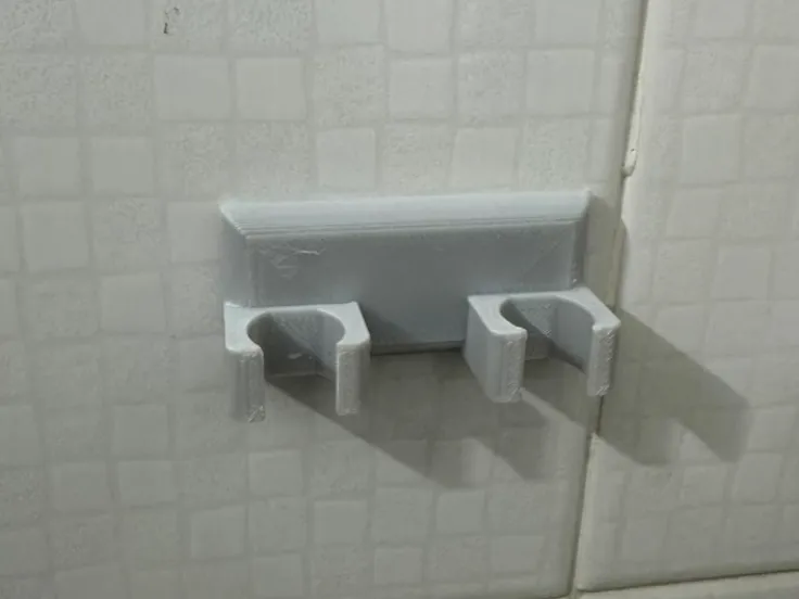 Toothbrush wall holder