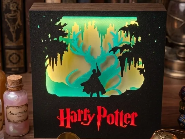 3D Nachtlicht / Ambientlicht - Harry Potter