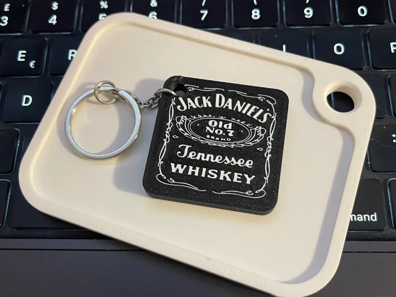 Jack Daniels NFC keychain