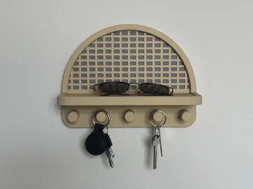 Organizador: Arched Grid Entryway Organizer & Key Holder — vista de referencia 5
