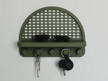 Organizador: Arched Grid Entryway Organizer & Key Holder — vista de referencia 3