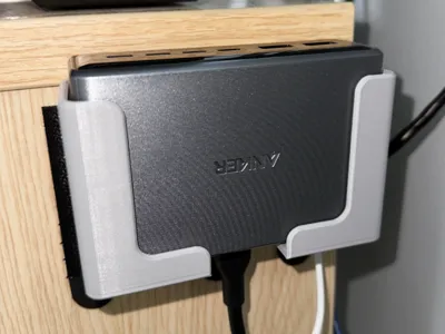 Anker Prime 200W 6 Ports Gan Charger Wall Holder