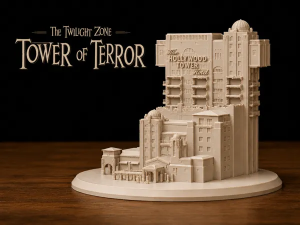 Diorama Tour de la Terreur — Twilight Zone