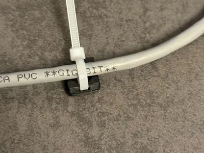 Cable holder for network cables etc