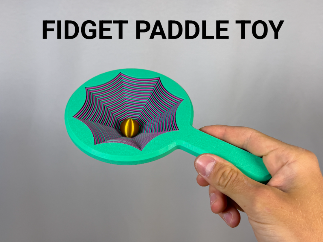 Star Fidget Paddle Toy