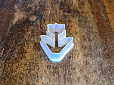 Easter: tulip cookie cutter small