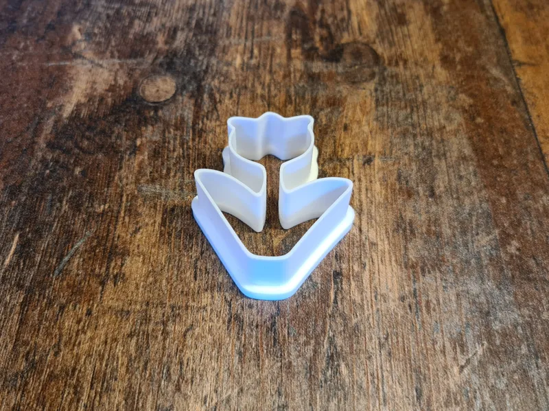 Easter: tulip cookie cutter small