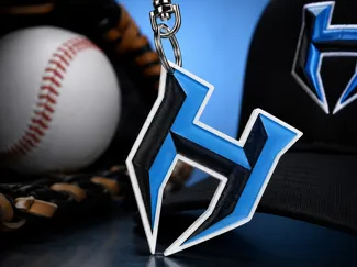 Hockinson / Highlands Logo Keychain
