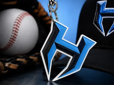 Hockinson / Highlands Logo Keychain