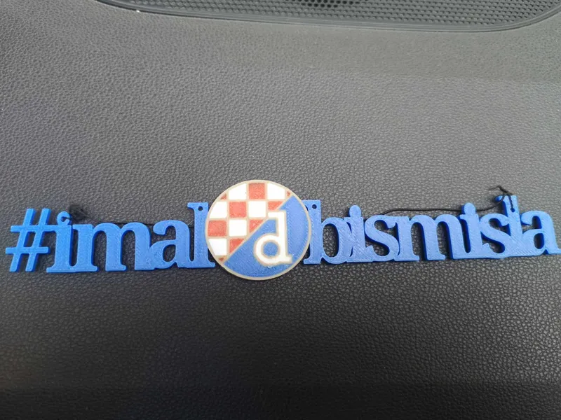 Modric x Dinamo Car Pendant - #imalobismisla